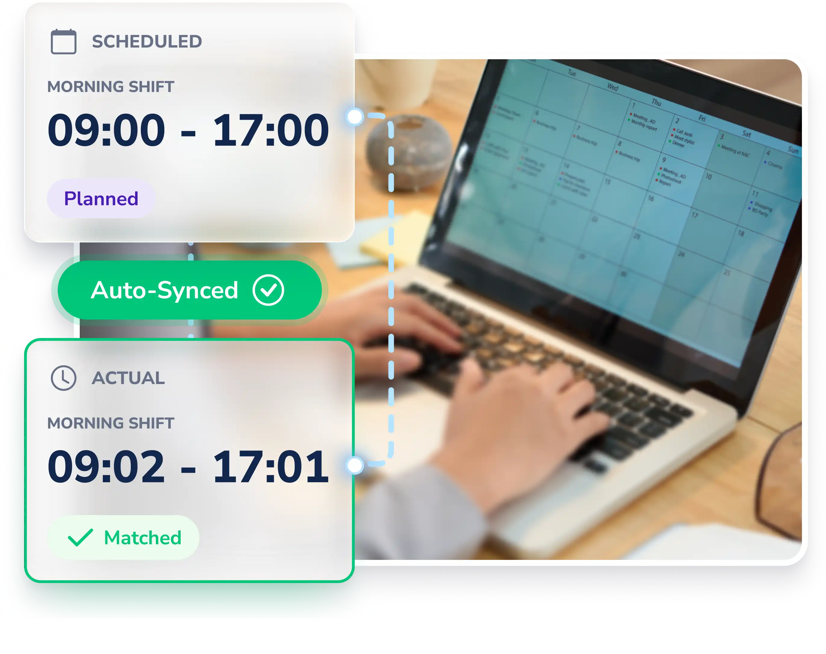 e-scheduling software real time sync