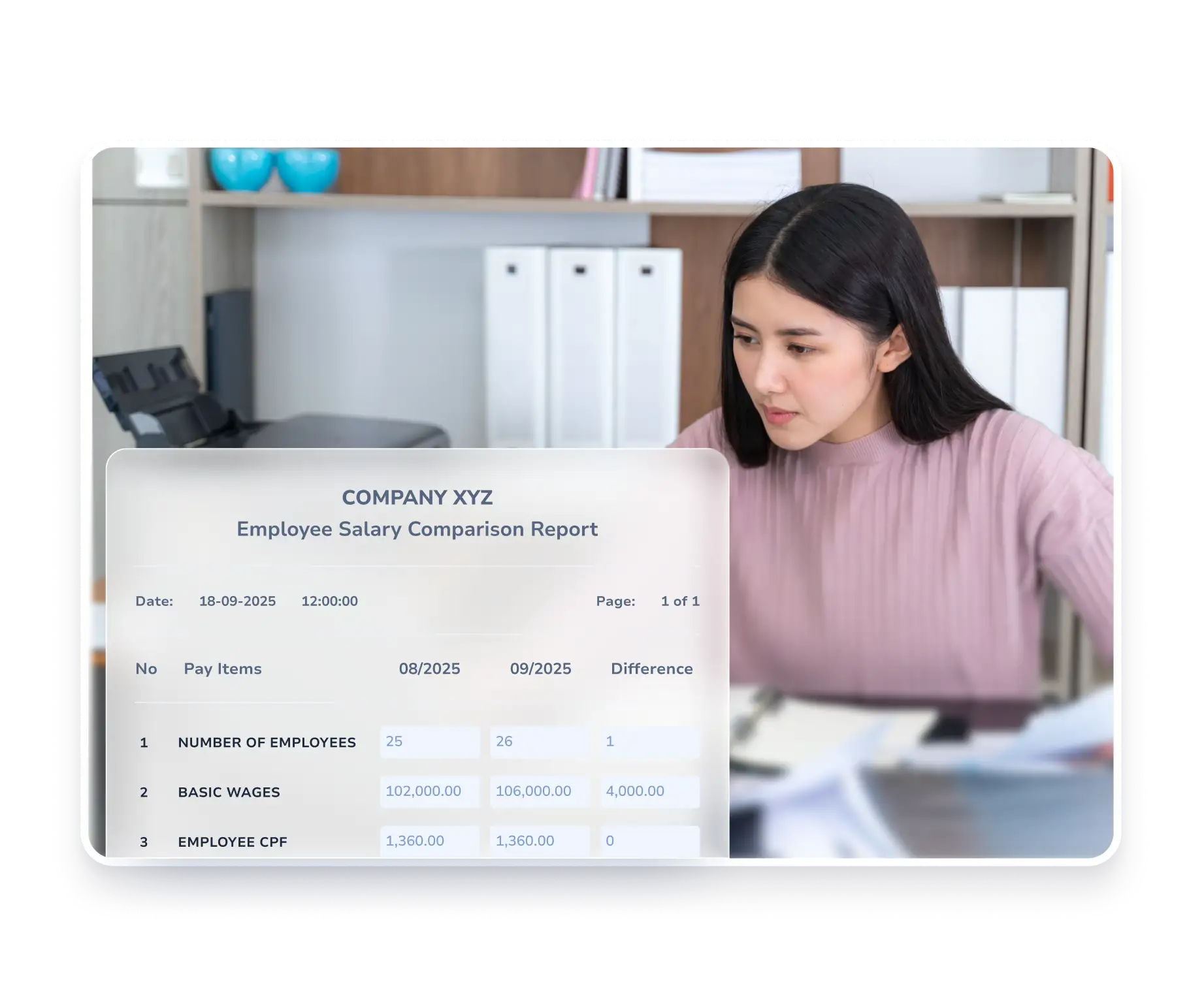 payroll software reports