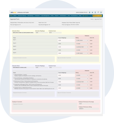 performance appraisal banner