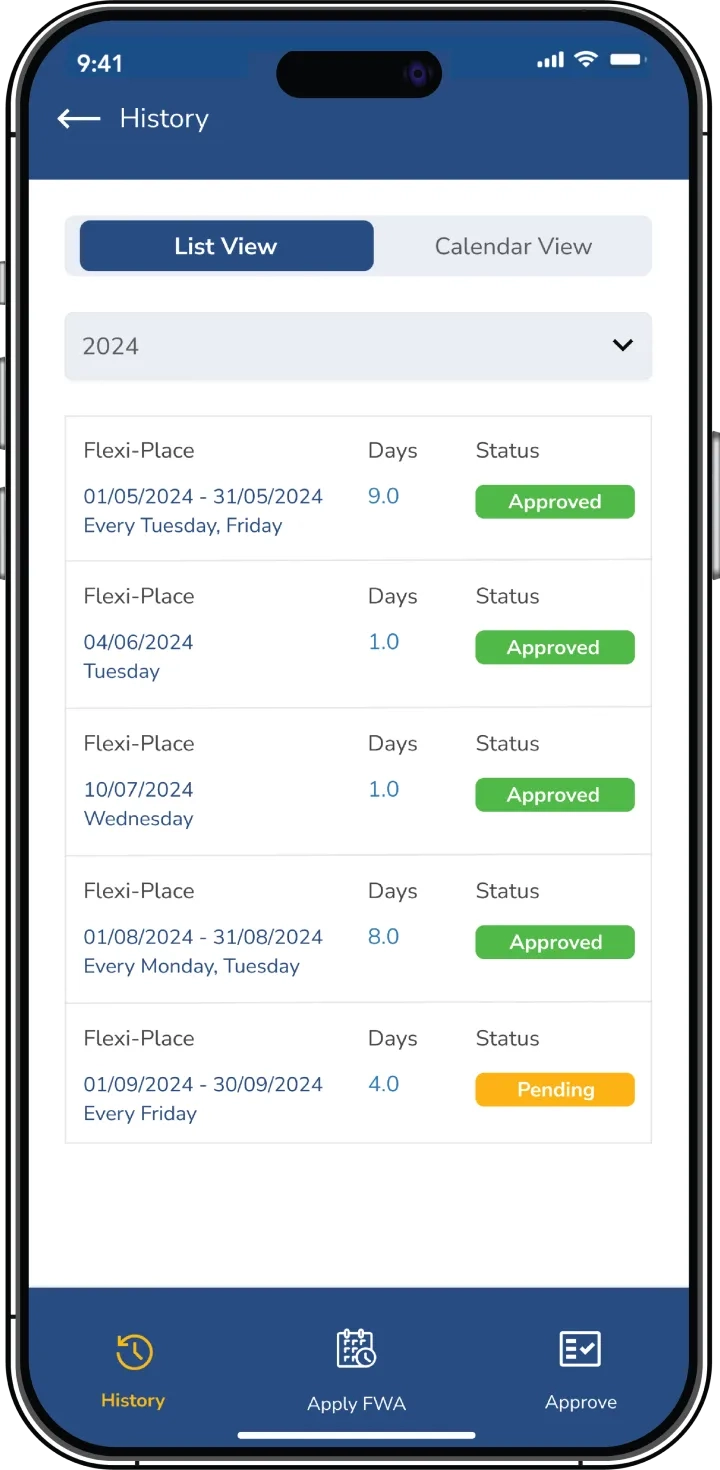 flexible work arrangement banner