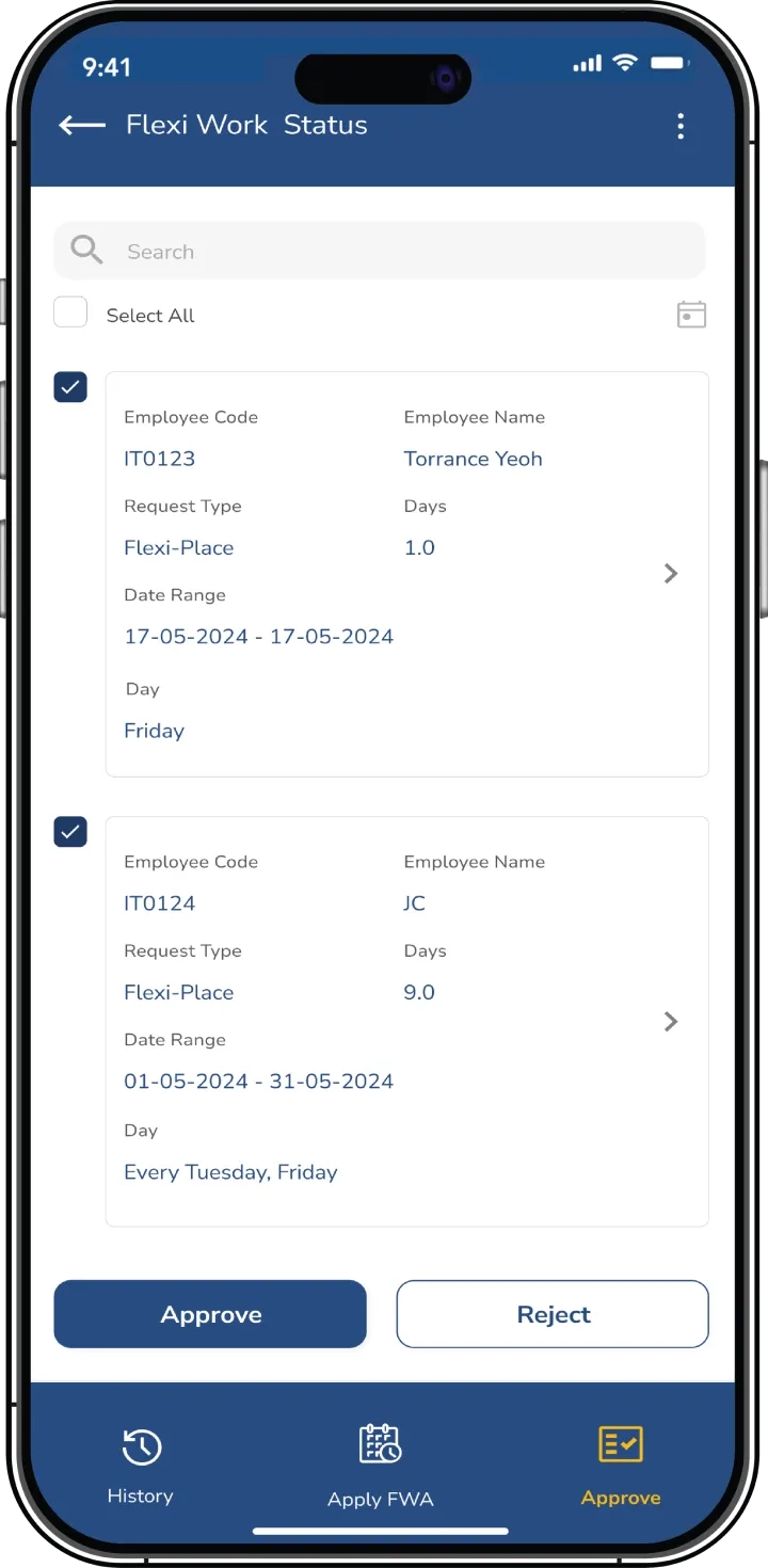 flexible work arrangement managers