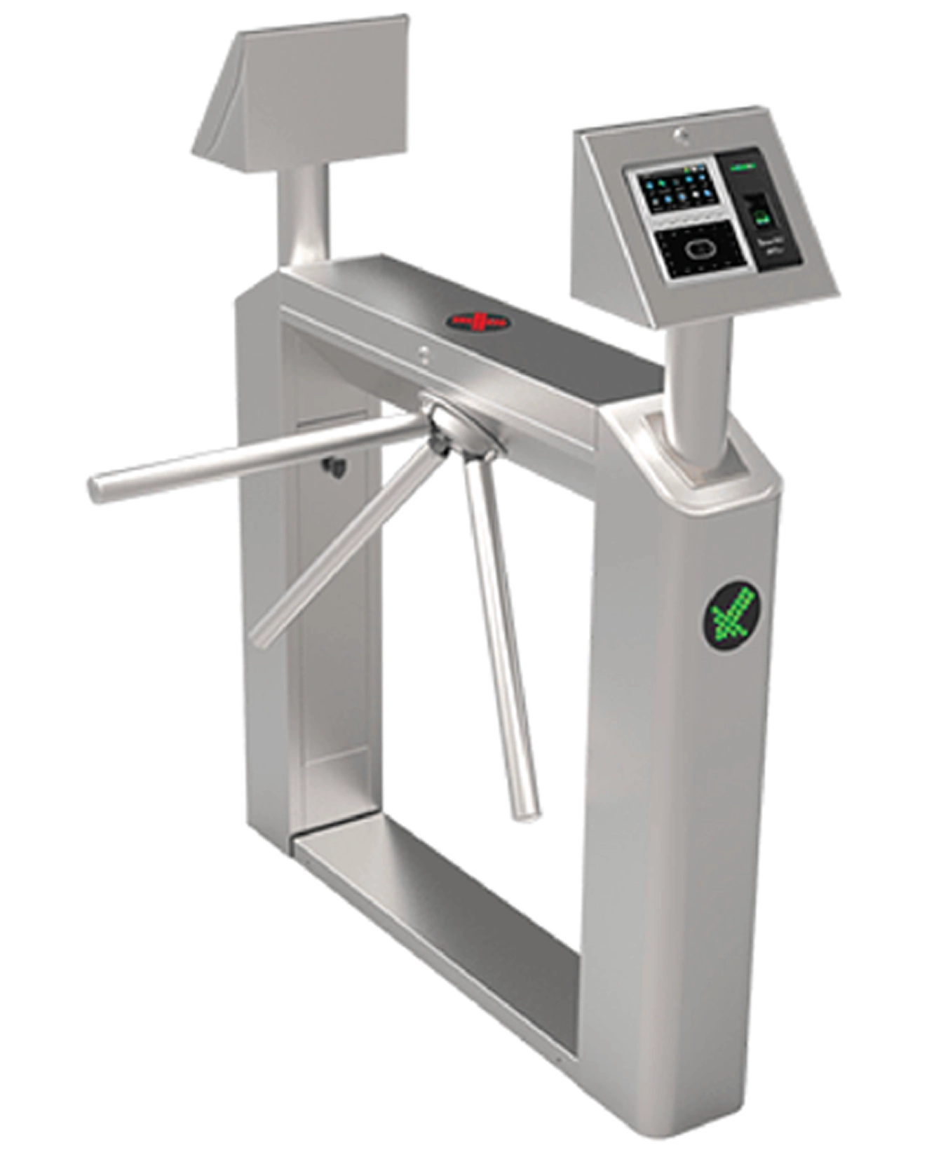 Turnstile with Biometric Reader